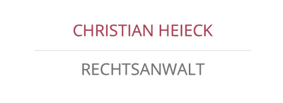 Logo Anwaltskanzlei Christian Heieck